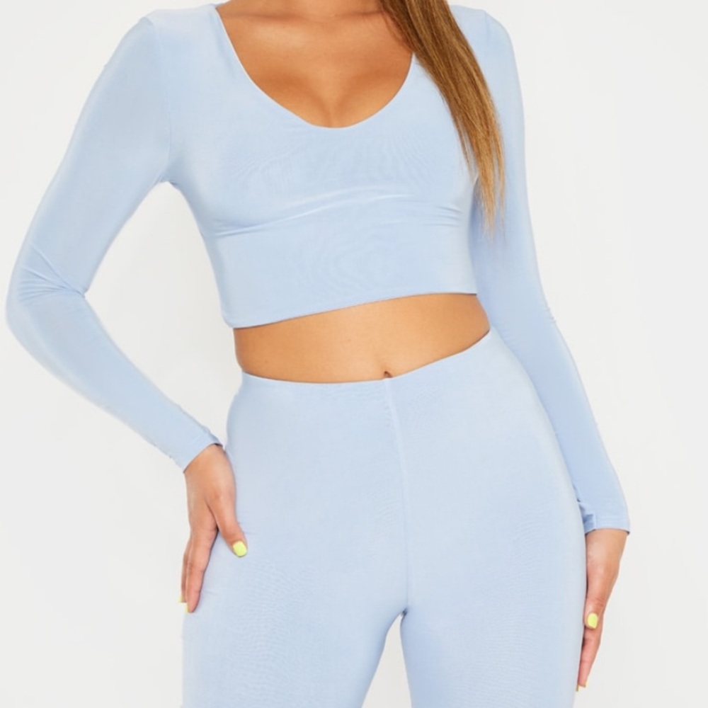 Baby blue 2 piece size small !